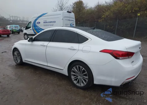 2015 Hyundai Genesis 3.8 from USA, damaged, VIN KMHGN4JE3FU018622